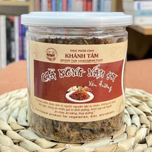 Chà bông nấm Khánh Tâm - hũ 100gr - thơm ngon đậm đà ( ruốc nấm )